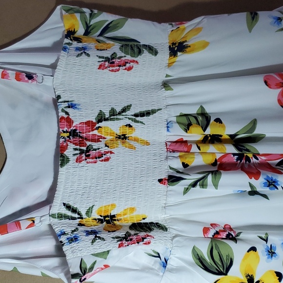 Floral Ruffle Hem Cami Dress - Size XL/ XXL - Picture 7 of 15